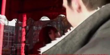 Hot busty hooker fucked in the Red Light District