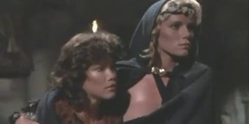 Lana Clarkson Breasts Scene  in Deathstalker