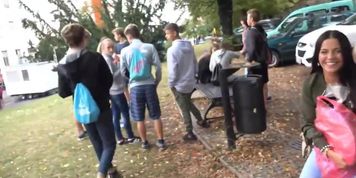 Threesome Sex on Public (Couple With)