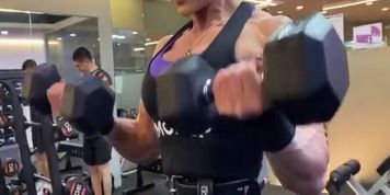 ASIAN FEMALE BICEPS