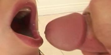 Cumshots and Swallowing CloseUp