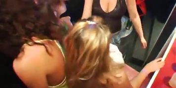 Smoking hot babes going down on strippers