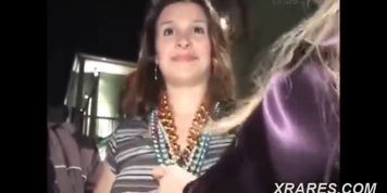 Mardi-Gras Tits Flashing~(2) X-Rares