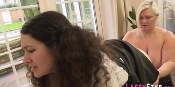 British granny fingering lesbian