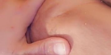 Fingering my tight little ass hole
