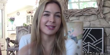 Big boob blonde model sucks and fucks in POV (Wonderful Pussy)