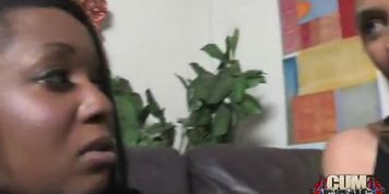 Busty Ebony Whore Gangbanged And Covered In Cum 30 porn