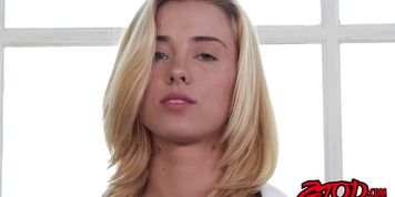 ZERO TOLERANCE - Beautiful nurse Haley Reed decides to taste patients dick