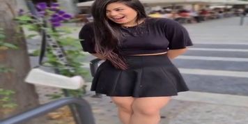 Marido Urso faz esposa Luana Kazaki gozar no centro na Sui&ccedil;a
