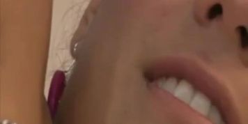 Cute latina Cici gets cummed on her ass after getting fucked har