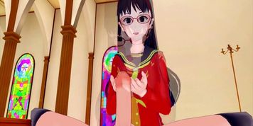 futa Persona 5 Futaba X Persona 4 Yukiko (3D HENTAI)