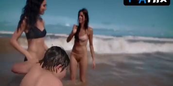 Jeannine Kaspar Bikini Scene  in Hidden In The Woods