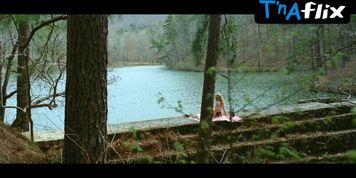 Riley Keough Underwear Scene  in The Devil All The Time