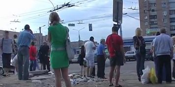 Following legal age teenager upskirt angel in the bus