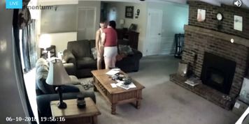 CHEATING MILF NEIGHBOR ON MY DICK (securitycamera)