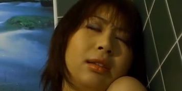 Reona Fujisaki has showered cunt fucked with dicks and dildos