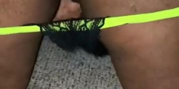  Horny sub getting a Prostate Milking in his wife&rsquo;s panties while his Wife&rsquo;s at Work *no music*