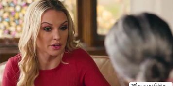 Ex stepmother Alexis pretends to be a babysitter to fuck her stepdaugther (Alexis Fawx)