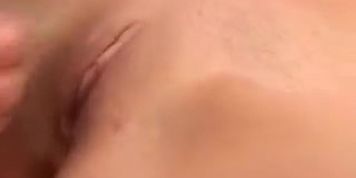 Lesbians Playing With Anal Beads Closeup!