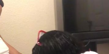 She can blow