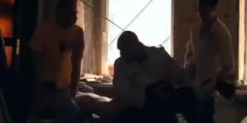 Insane double penetration gang bang