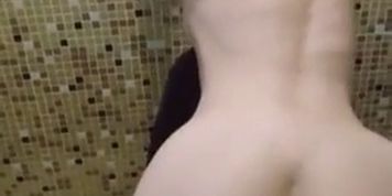 Skinny Teen Gets Golden Shower From Her Best Friend'S Dad