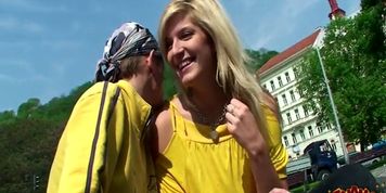 Barbora First date ends with hard sex (Barbra Sweet)