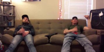 NICHE PARADE - Hidden Cam Footage Of Two Straight Guys Beating Off In My Hostel