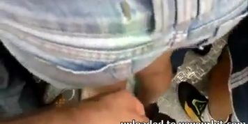 ass playing in exhibition