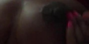 Pure Breast Milk! Lactating Mother Sucks Her Milk Out!