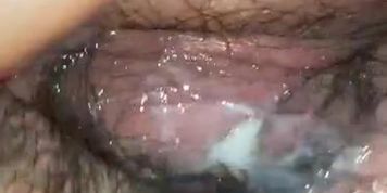 Creamy fat hairy pussy come take a peek