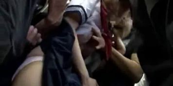 Shocked Teengirl groped in a Train (A. Train)