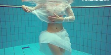 Diana Zelenkina enjoys swimming naked