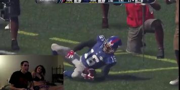 Playing Madden and making gf strip