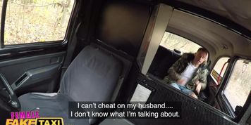 Female Fake Taxi Married man cannot resist Kayla Green&#'s huge tits