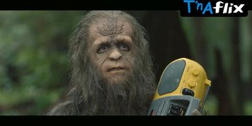 Riley Keough Breasts,  Prosthetic Scene  in Sasquatch Sunset