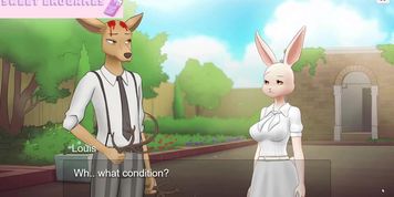 Haru's secret life Chapter #1 sexy furry bunny [Full Gallery hentai game] Beastars (bunny girl)