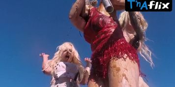 Ivy Smith Bikini,  Thong Scene  in Giantess Battle Attack