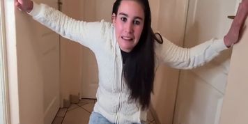 Desperate pissing  pissing my jeans  fleece