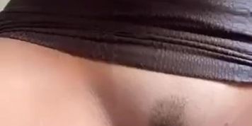 Moaning masturbating