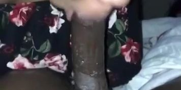 Hood bitches always knows how to suck cock