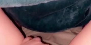 Sexy girl fingering herself