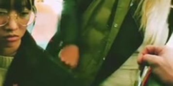 Bulge Flash 2 girls on plane
