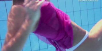 Poolside and underwater hotness zlata
