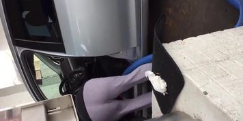 Milf tits car wash 3
