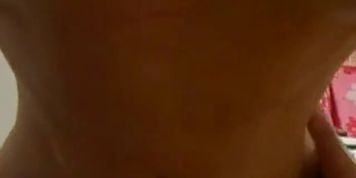 Homemade asian cowgirl POV