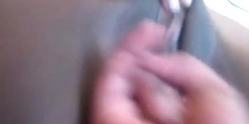 Tall African girl with short hair and big tits gets her pussy licked by a female friend