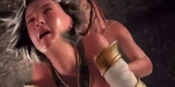 Final fantasy whore gets fucked by a monster