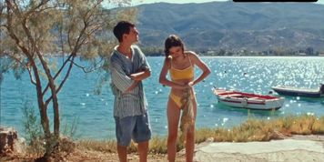 Elsa Lekakou Bikini Scene  in Kyuka: Before Summer's End