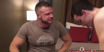DILF spending some quality time with his cock-hungry nephew (Brian Bonds)